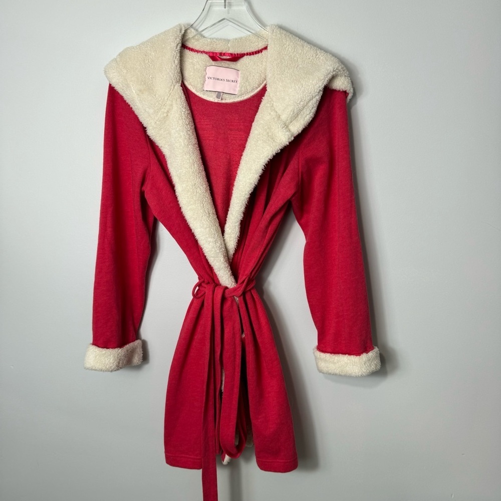Victoria Secret NWOt Hooded Wrap Cozy robe size xs